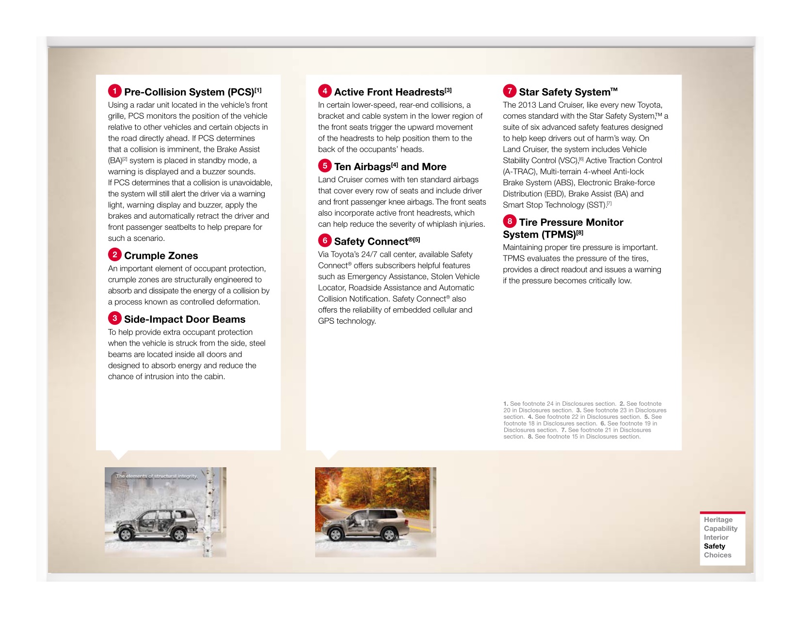 2013 Toyota Land Cruiser Brochure Page 21